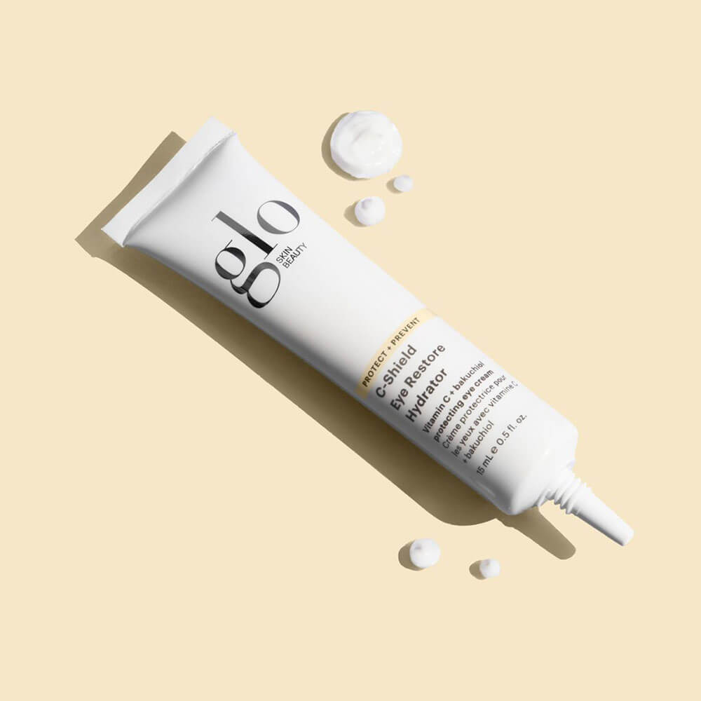 Glo Skin Beauty C-Shield Eye Restore Hydrator vitamin c + bakuchiol protecting eye cream 15 mL