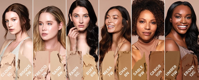 Find your mineral foundation stick shade