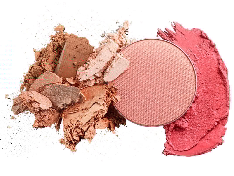 Cream blush or powder blush