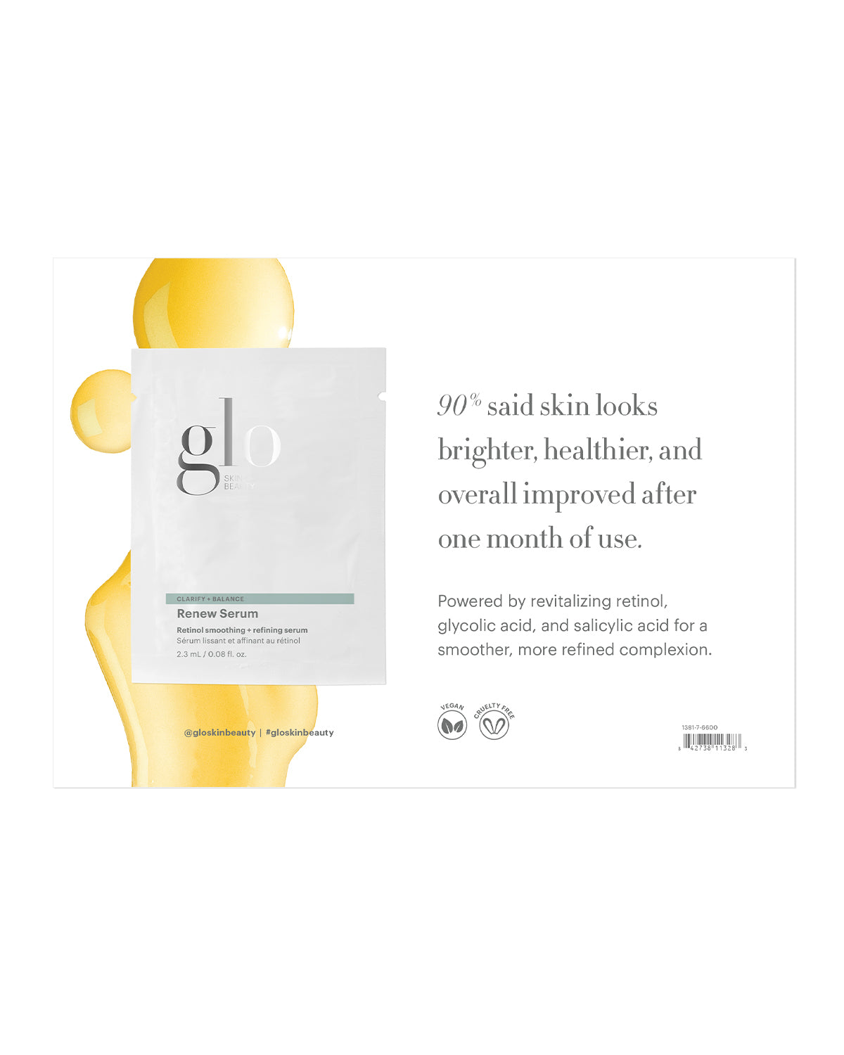Renew Serum Sample Card