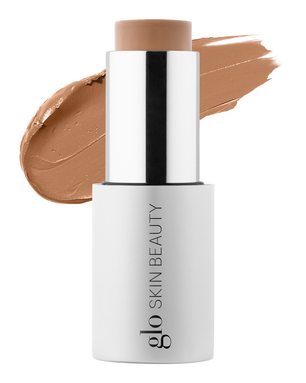 glo SKIN BEAUTY cream bronze stick with swatch behind