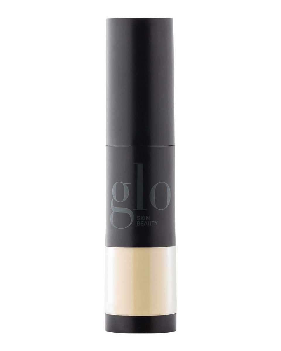 Glo Skin Beauty Redness Relief Powder in black and clear container