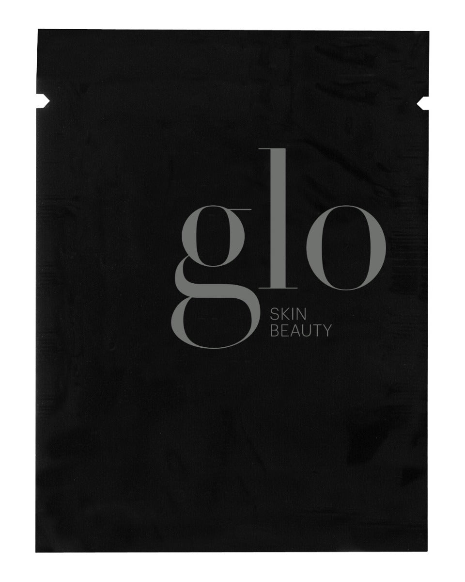 Satin Cream Foundation Golden Light Sample sachet with large grey glo logo and SKIN BEAUTY text